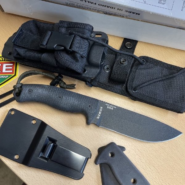 Esee - 5 Rowen Downed Pilot Survival Knife with Molle & Kydex Sheath - Image 2