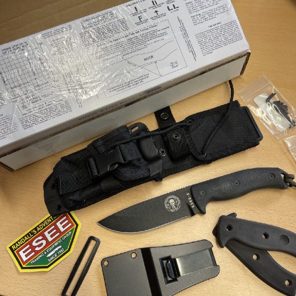 Esee - 5 Rowen Downed Pilot Survival Knife with Molle & Kydex Sheath - Image 3