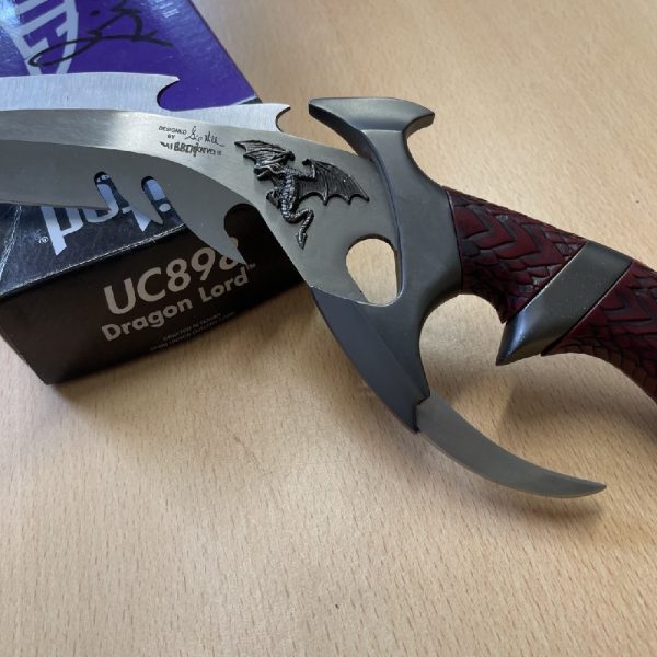 Master Knifemaker Gil Hibben Design - Dragon Lord - Original1996 Edition with Box & Sheath - Image 2