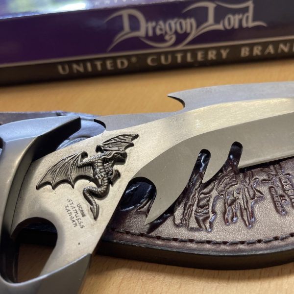 Master Knifemaker Gil Hibben Design - Dragon Lord - Original1996 Edition with Box & Sheath - Image 12