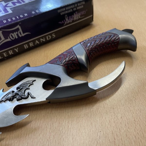 Master Knifemaker Gil Hibben Design - Dragon Lord - Original1996 Edition with Box & Sheath - Image 3