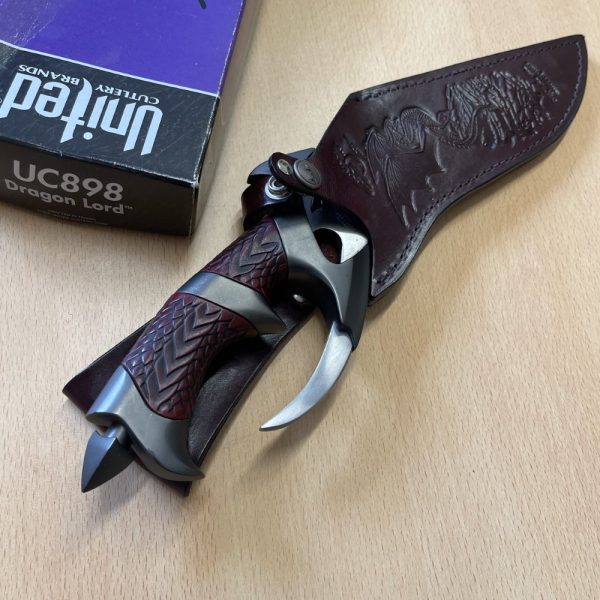Master Knifemaker Gil Hibben Design - Dragon Lord - Original1996 Edition with Box & Sheath - Image 6