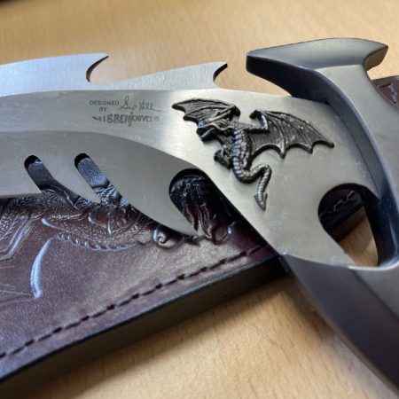 Master Knifemaker Gil Hibben Design - Dragon Lord - Original1996 Edition with Box & Sheath