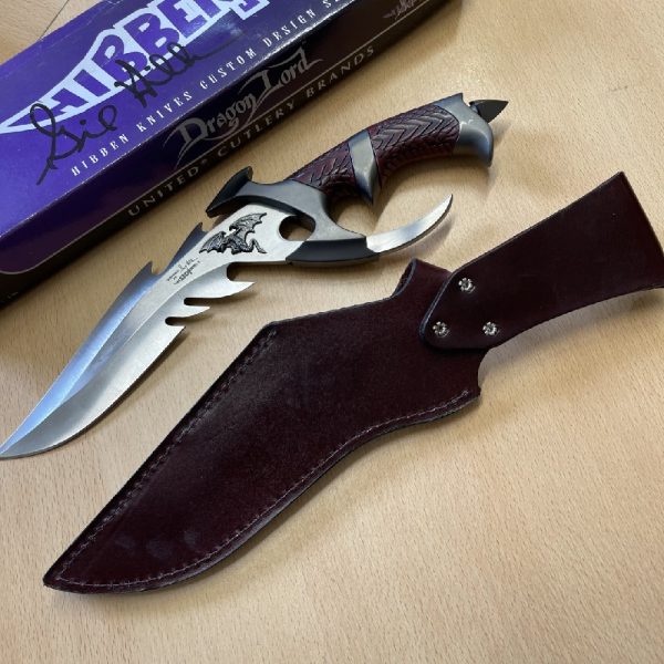 Master Knifemaker Gil Hibben Design - Dragon Lord - Original1996 Edition with Box & Sheath - Image 10