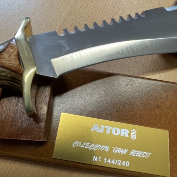 Aitor - Gran Rebeco Bowie Knife - Limited Edition Number144 of 240 - Made In Spain - Image 7