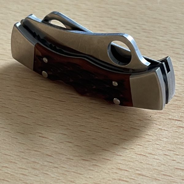 Spyderco Micro Dyad C112P&S - Jigged Bone Scales - Image 3