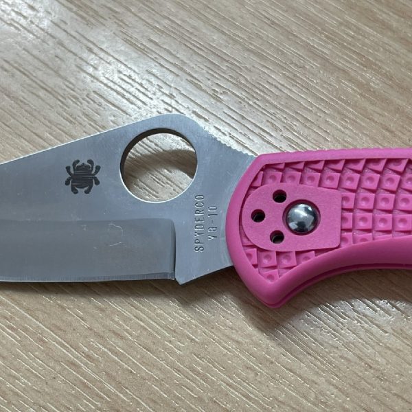 Spyderco Limited 2008 Production - Delica 4 in Pink - C11PPN - Image 8