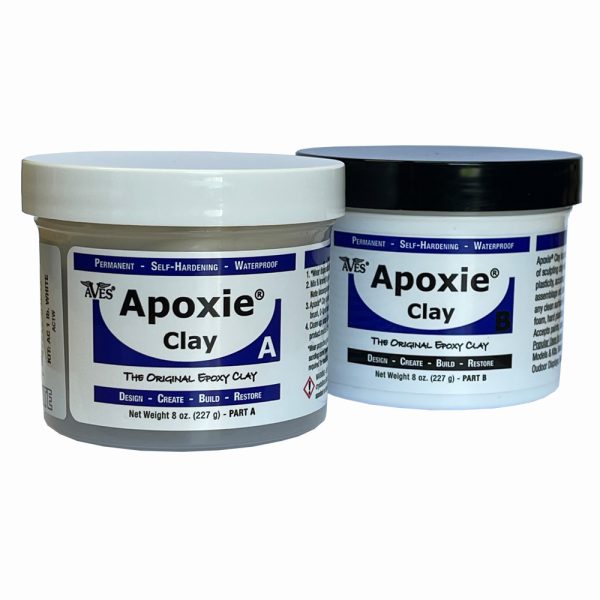 Aves Apoxie Clay - Sculpting Compound 1lb Kit in White - The Original Epoxy Clay