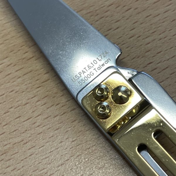 CRKT 24k Gold Accent KISS Pocket Knife - CR5500G - Image 3