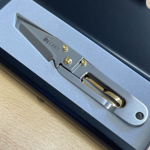 CRKT 24k Gold Accent KISS Pocket Knife - CR5500G - Image 5