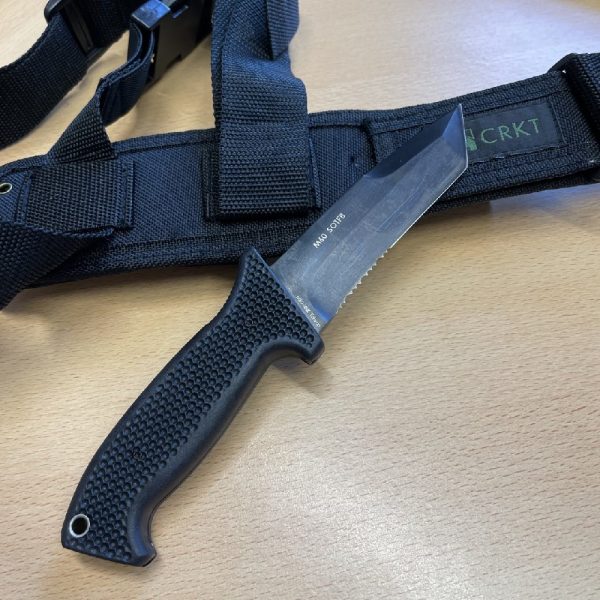 CRKT M60-14NK SOTFB Fixed Blade Tanto with Full Webbing - Image 2