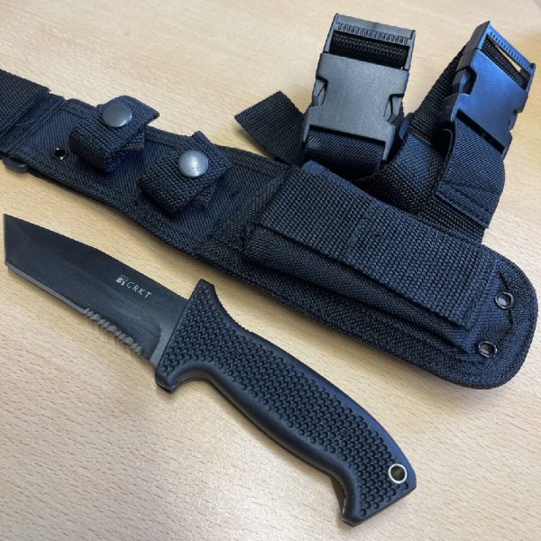 CRKT M60-14NK SOTFB Fixed Blade Tanto with Full Webbing - Image 4