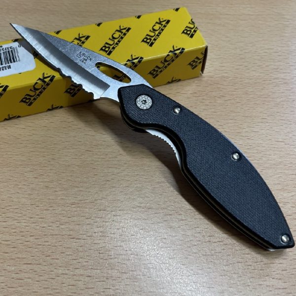 Buck Odyssey I - Plain & Part Serrated