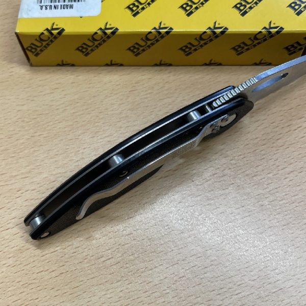 Buck Odyssey I - Plain & Part Serrated B186 - Boxed & Unused - Image 4