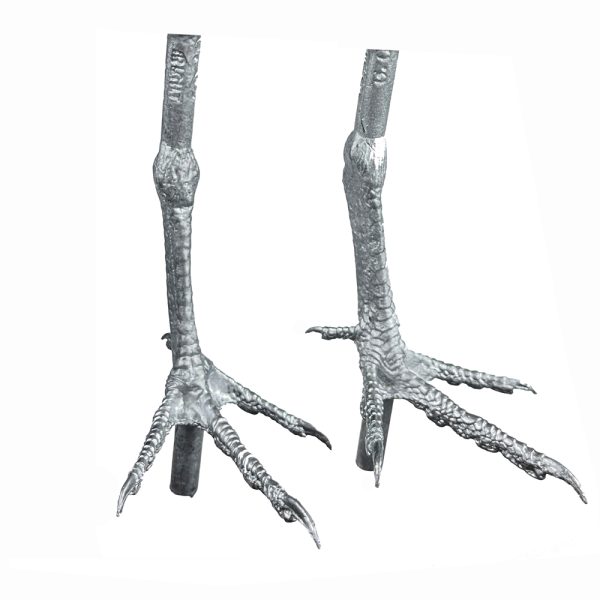 Pewter Bird Feet - Suitable for Quail & Partridge