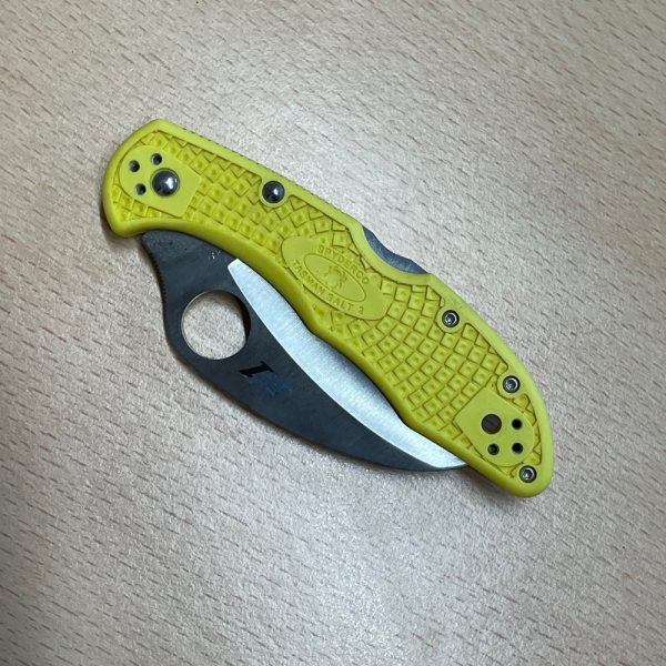 Spyderco Tasman Salt 2 Hawksbill Blade - Image 3