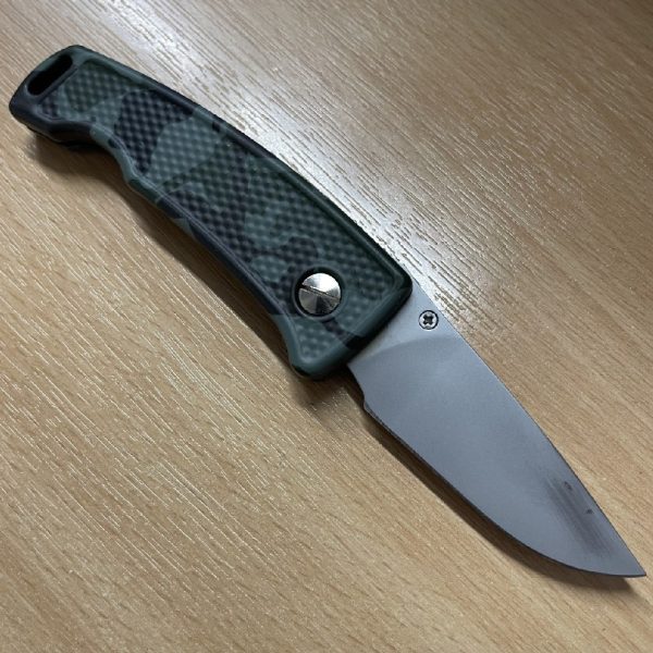 Maserin Folding Knife - Model 460.MS in Green Camo - Image 4