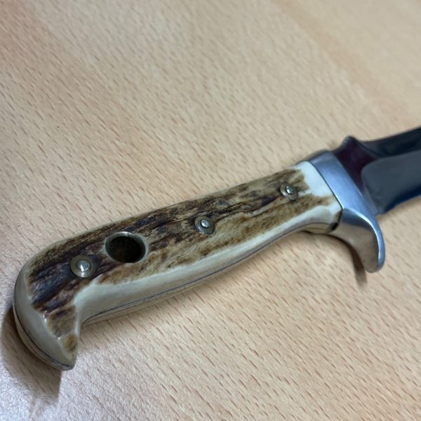 Vintage Puma White Hunter possibly an Automesser - Antler Handle - early. - Image 6