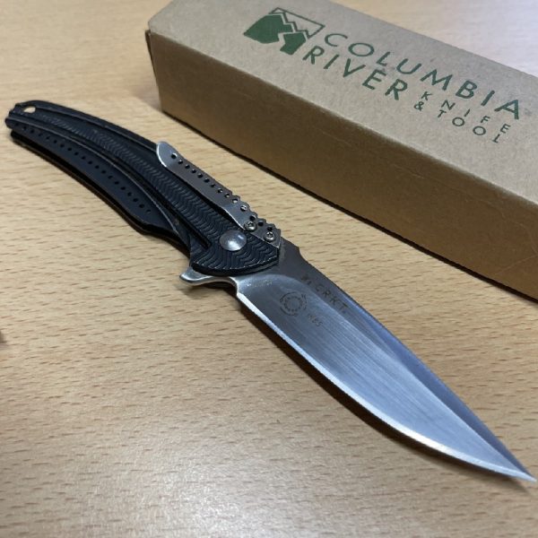 CRKT K405KXP - Ken Onion Design - Folding Knife in Charcoal Grey - Image 2