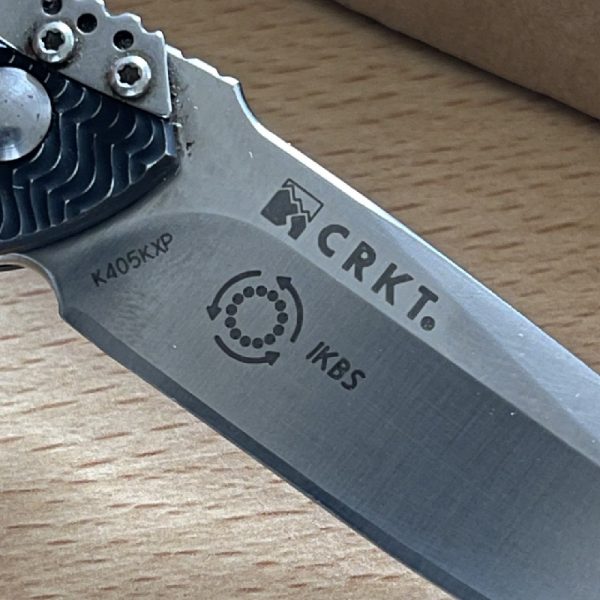CRKT K405KXP - Ken Onion Design - Folding Knife in Charcoal Grey - Image 4