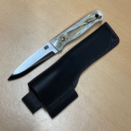 A73 A-Wright Bushcraft Knife Stag