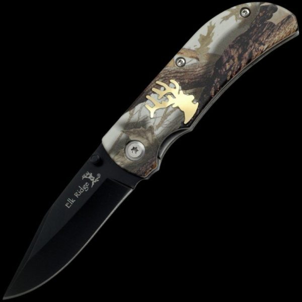Elk Ridge Camo Folding Knife