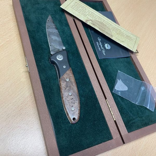Viper Technocut Damascus Pocket Knife