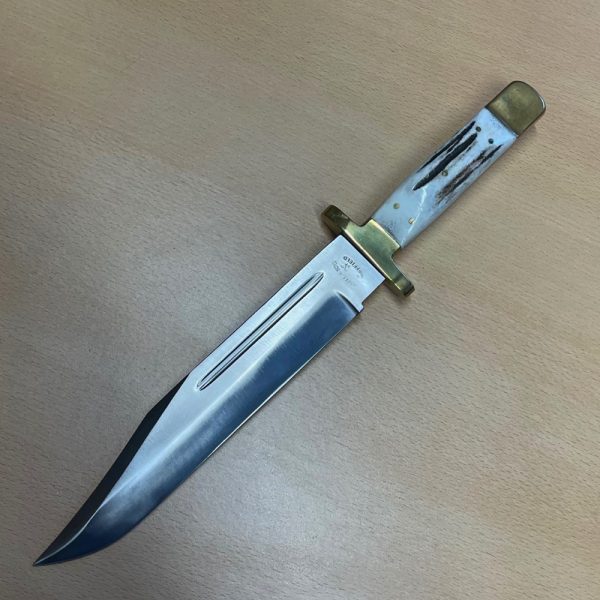 John Nowill Stag Bowie - 26cm Blade - Image 2