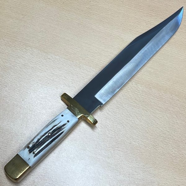 John Nowill Stag Bowie - 26cm Blade - Image 9