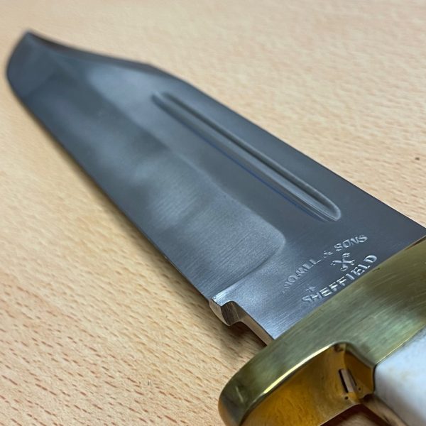 John Nowill Stag Bowie - 26cm Blade - Image 5