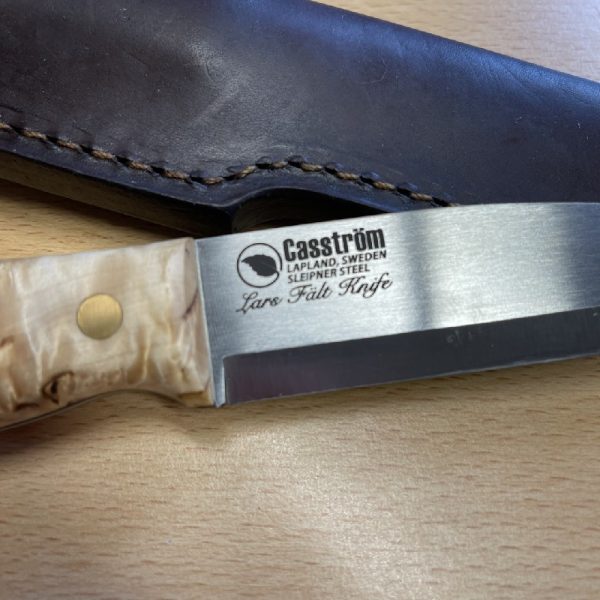 Casstrom Lars Fält Knife - Curly Birch - Image 7