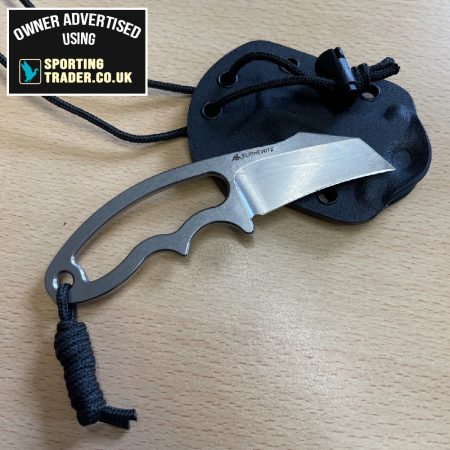 Hogue EX-F03 Hawkbill Tumble Finish Neck Knife