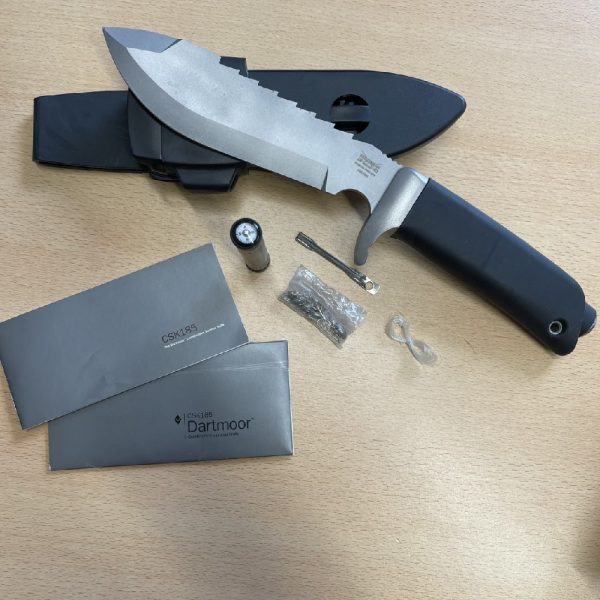 Wilkinson Sword Dartmoor CSK185 with Sheath, Information Handbook & Accessories - 18.4cm Blade - Image 2
