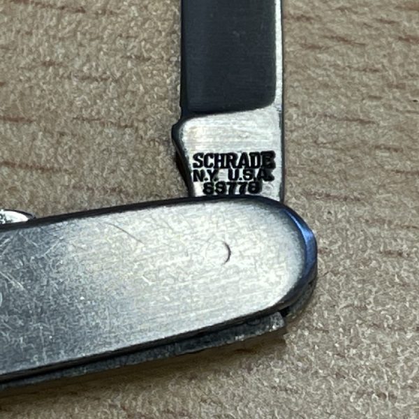 George Wostenholm I-XL Pocket Knife plus Schrade and Frontier. - Image 7