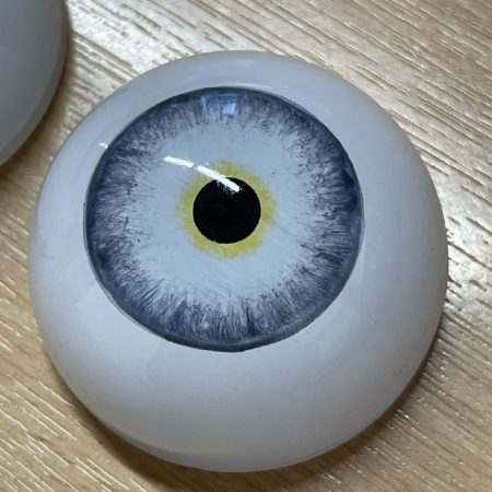 Extra Large - Glass Human, Doll, Mannequin Eyes 50mm Blue x 1 Pair