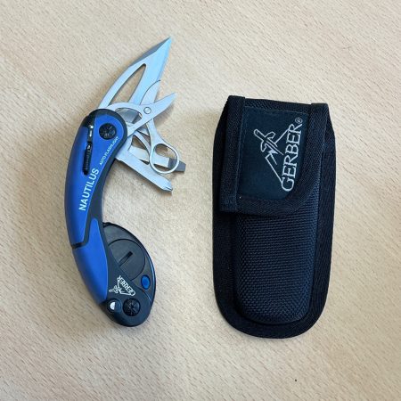 Gerber Nautilus Multi-function Tool - With LED Light, Scissors & Cordura Sheath