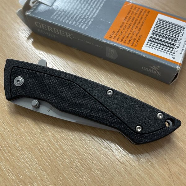 Gerber Revolt- Combo Part Serrated Edge Tanto Shape - Folding Pocket Knife - Image 3