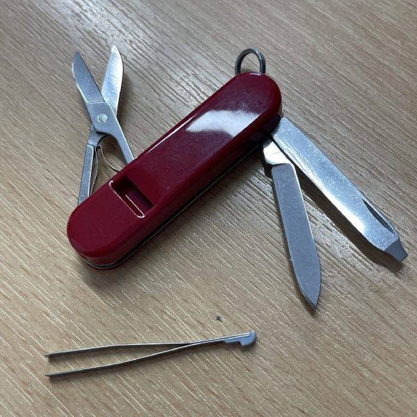 Victorinox Classic Whistle Red Swiss Army Knife  - 53933 - Image 2