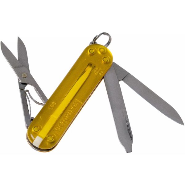 Victorinox Classic SD Translucent Yellow - Swiss pocket knife - Image 3