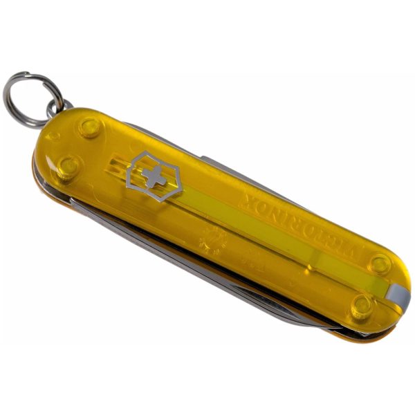 Victorinox Classic SD Translucent Yellow - Swiss pocket knife - Image 4