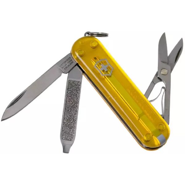 Victorinox Classic SD Translucent Yellow - Swiss pocket knife - Image 6