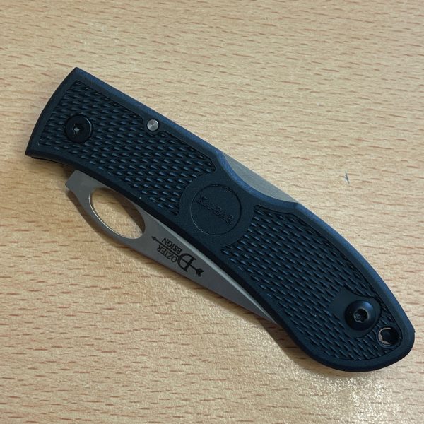 KA-BAR Dozier Lock Back Pocket Knife - Thumb Notch Black 4065 - Image 2