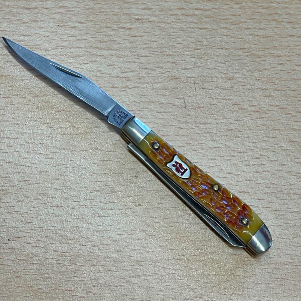Kissing Crane Jigbone - Cattlemans Twin Bladed Pocket Knife - KC6219BR - Image 5