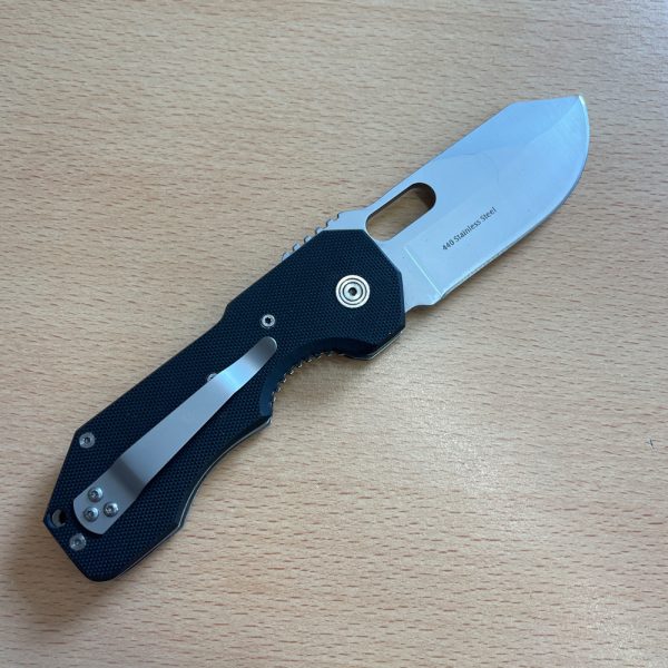 Boker Magnum Bulldog Folding Knife - Black G10 Handles - 01YA073 - Image 3