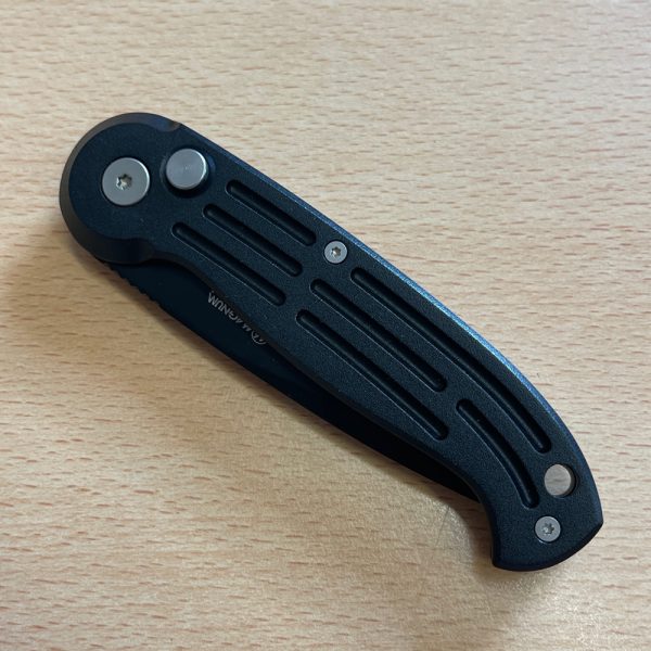 Boker Magnum Tanto Folding Knife - Black Aluminium Handles - BO018 - Image 3