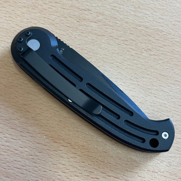 Boker Magnum Tanto Folding Knife - Black Aluminium Handles - BO018 - Image 4