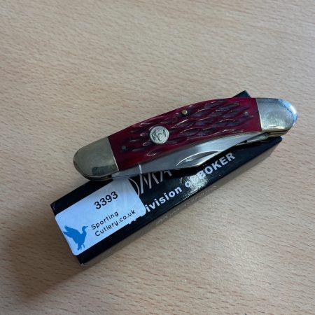 Boker Magnum Bonsai Sowbelly Stockman 3 Blade Pocket Knife - SC105