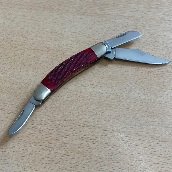 Boker Magnum Bonsai Sowbelly Stockman 3 Blade Pocket Knife - SC105 - Image 3