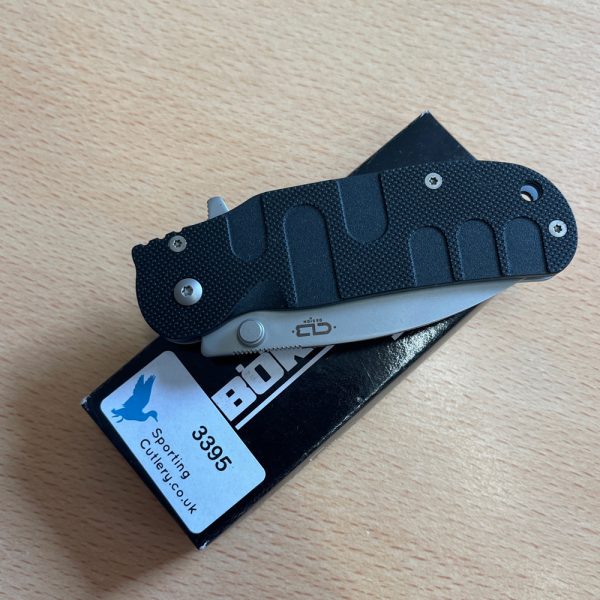 Boker Plus Trance Drop Point Folding Knife - Black G10 Handles - BO595 - Image 2