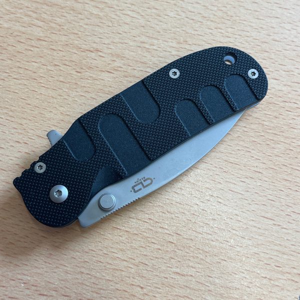 Boker Plus Trance Drop Point Folding Knife - Black G10 Handles - BO595 - Image 3